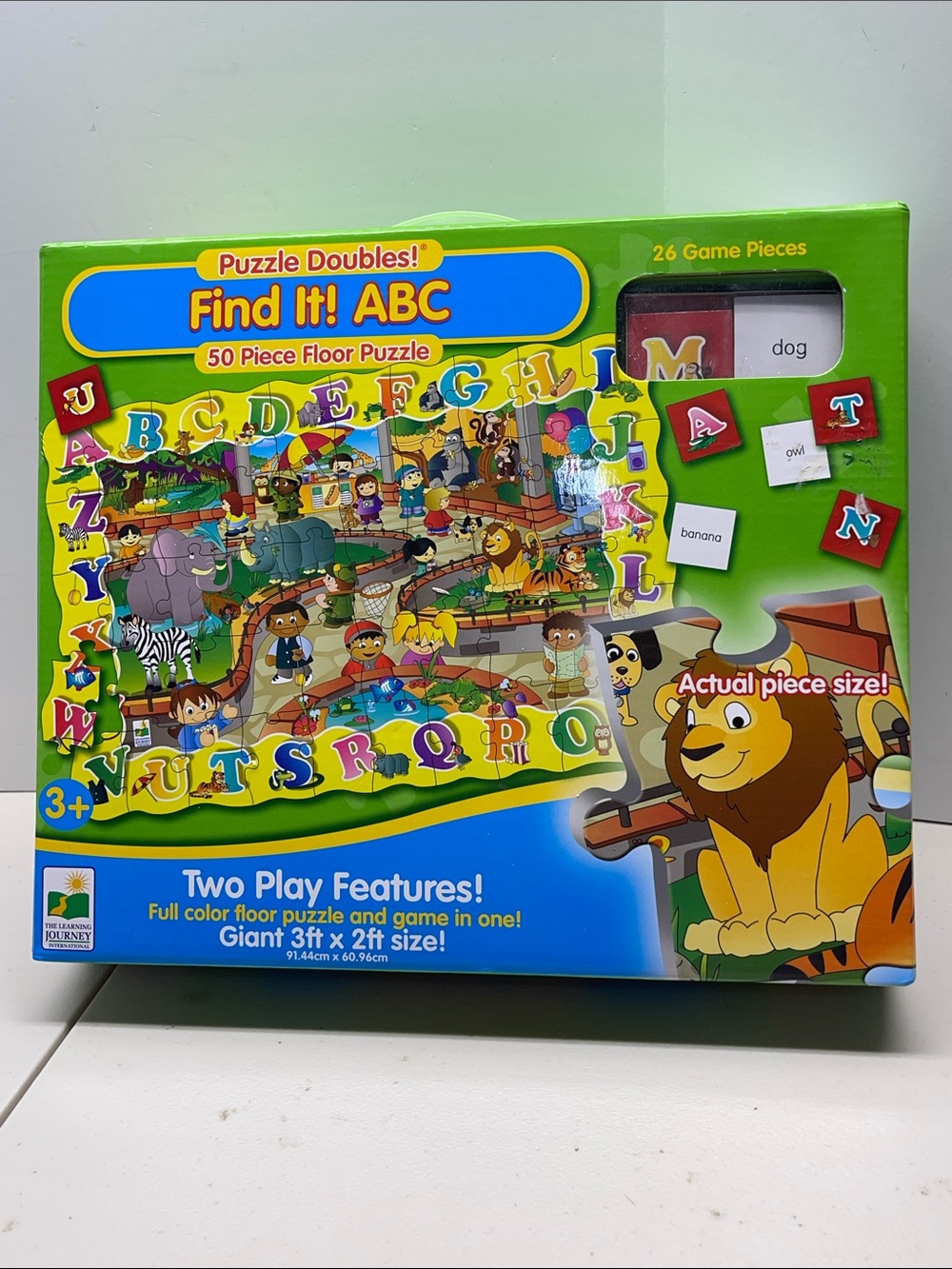Find It! ABC Floor Puzzle Doubles.
